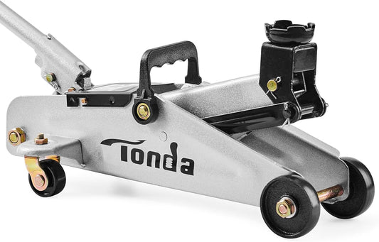 Floor Jack, Hydraulic Portable Car Lift Jack, 1.5 Ton (3,000 Lb) Capacity for Sedan and Coupe (Silver)